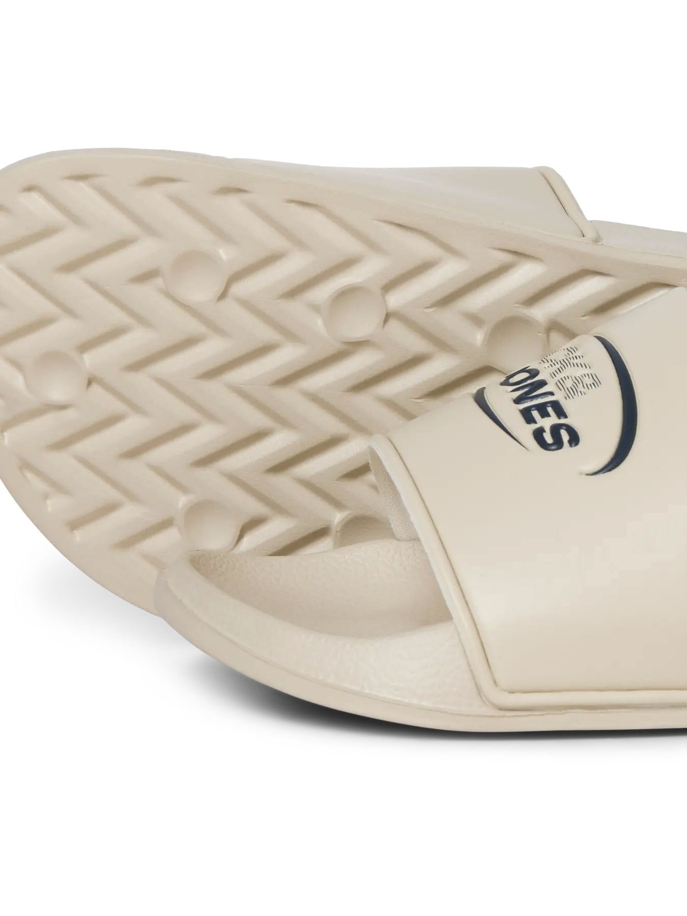 Jack & Jones JFWOSCAR Logo Slider Baskılı Terlik 12289358 Moonbeam