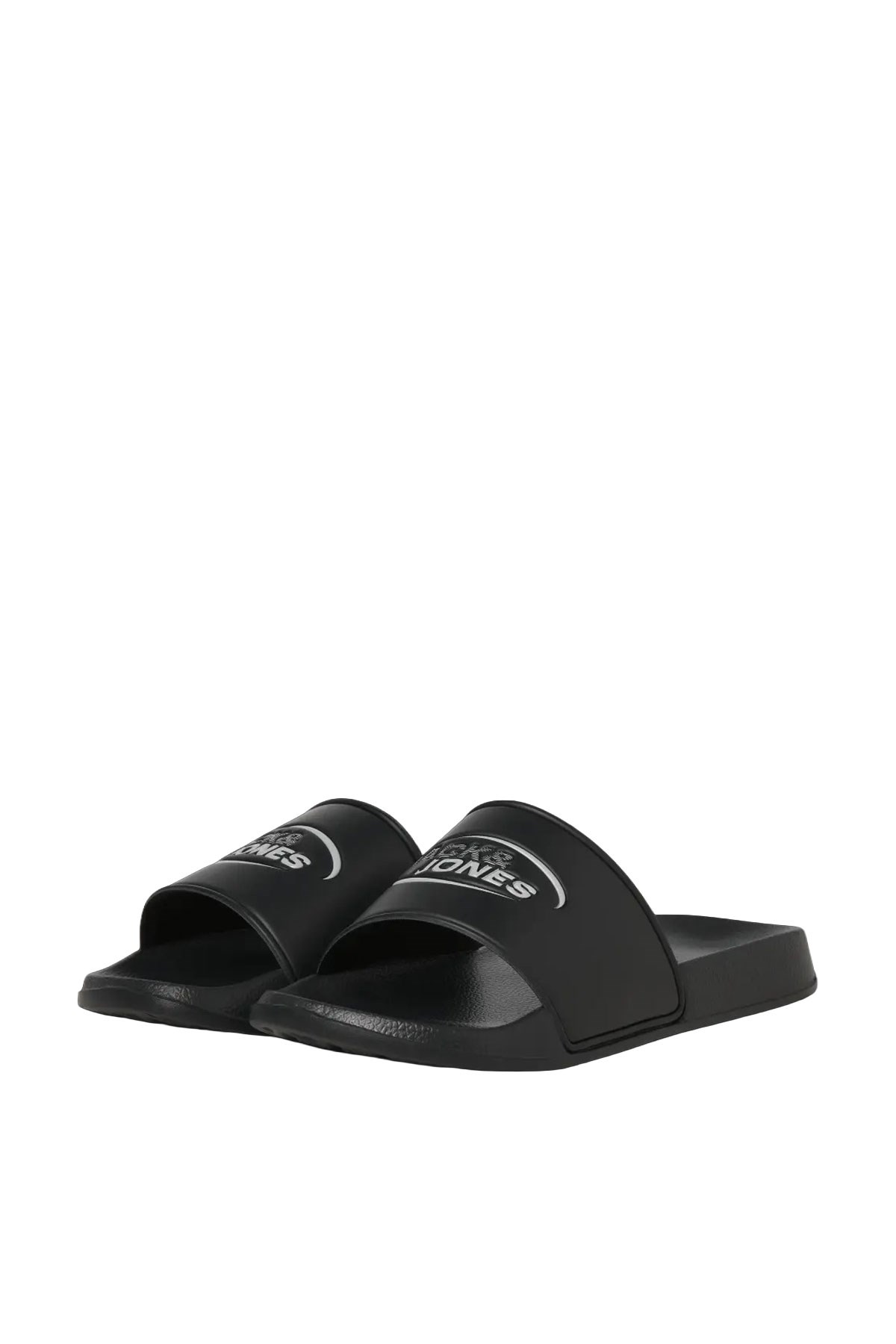 Jack & Jones JFWOSCAR Logo Slider Baskılı Terlik 12289358 Antrasit