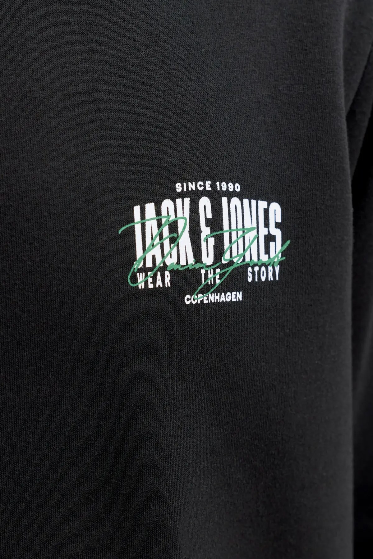 Jack & Jones JJAERO SWEAT CREW NECK Siyah Erkek Sweat 12298492-Siyah