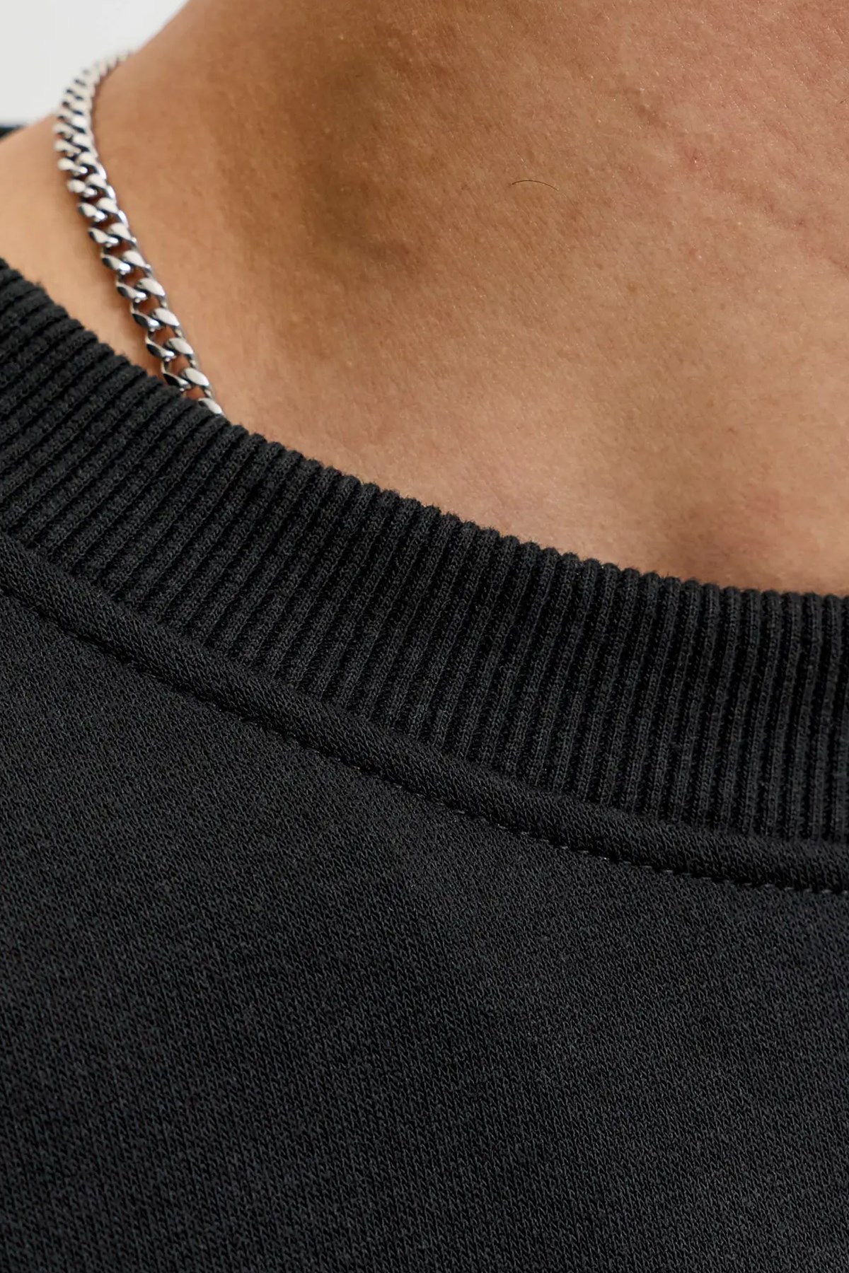 Jack & Jones JJAERO SWEAT CREW NECK Siyah Erkek Sweat 12298492-Siyah