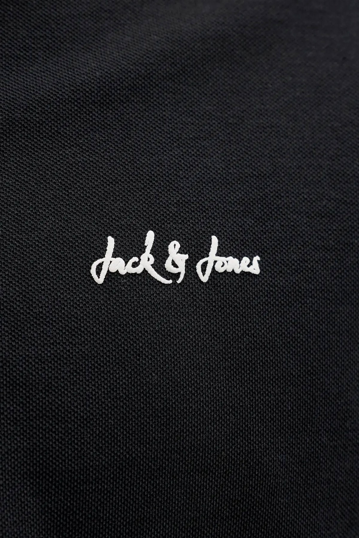 Jack & Jones Jjblaze Polo Yakalı Siyah Tshirt 12288376