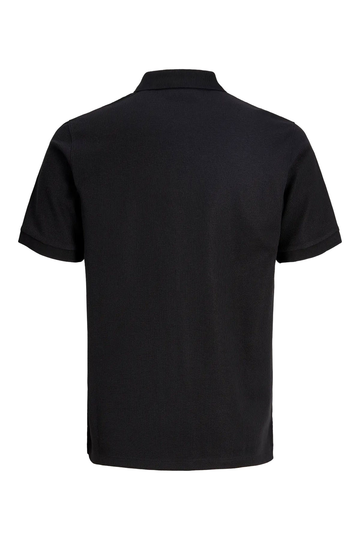 Jack & Jones Jjeaustin Polo Yakalı Siyah Tshirt 12268130
