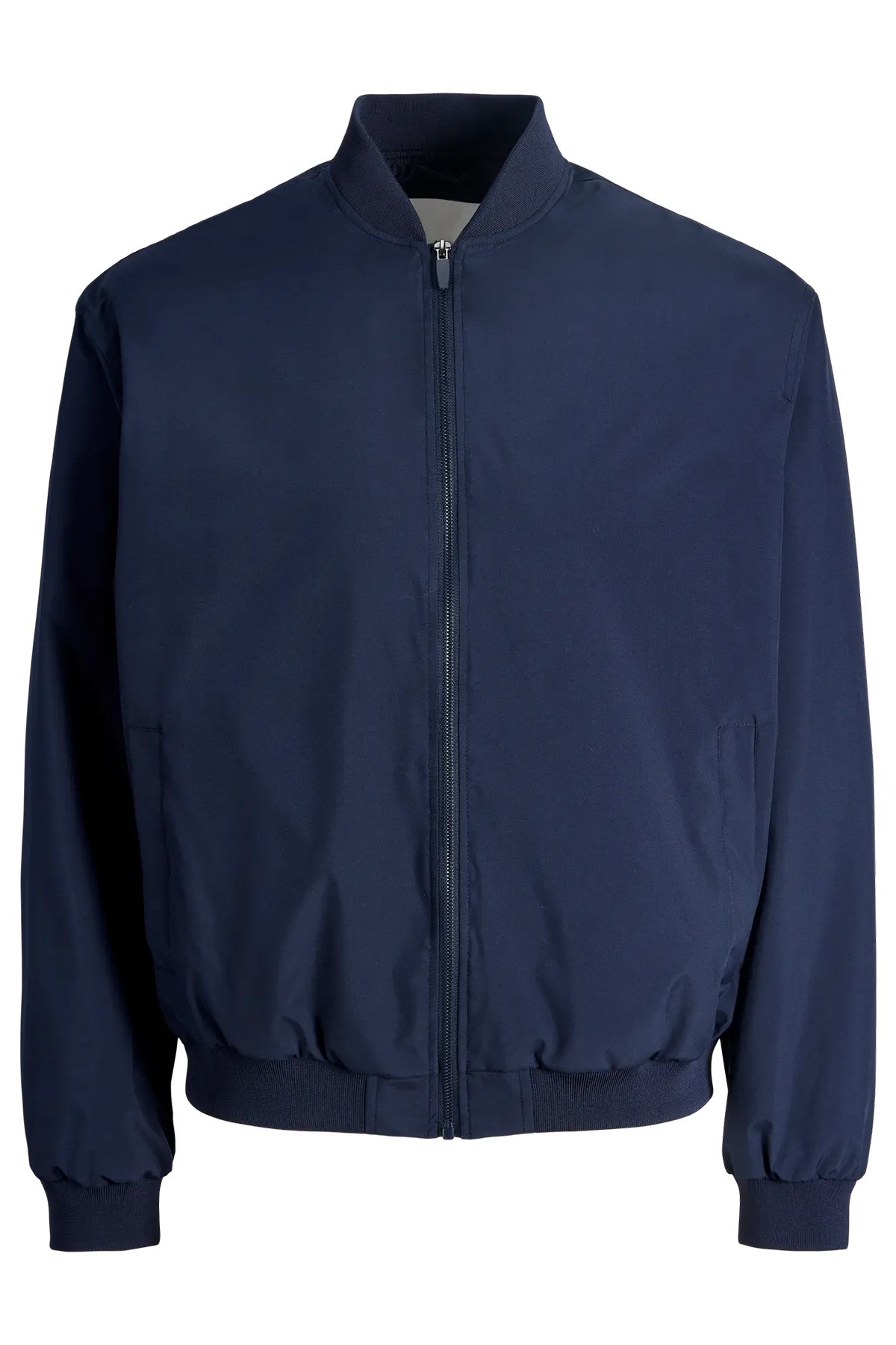 Jack & Jones JJECHARGE BOMBER JACKET NOOS Erkek PU Deri Mont Navy Blazer 12268608