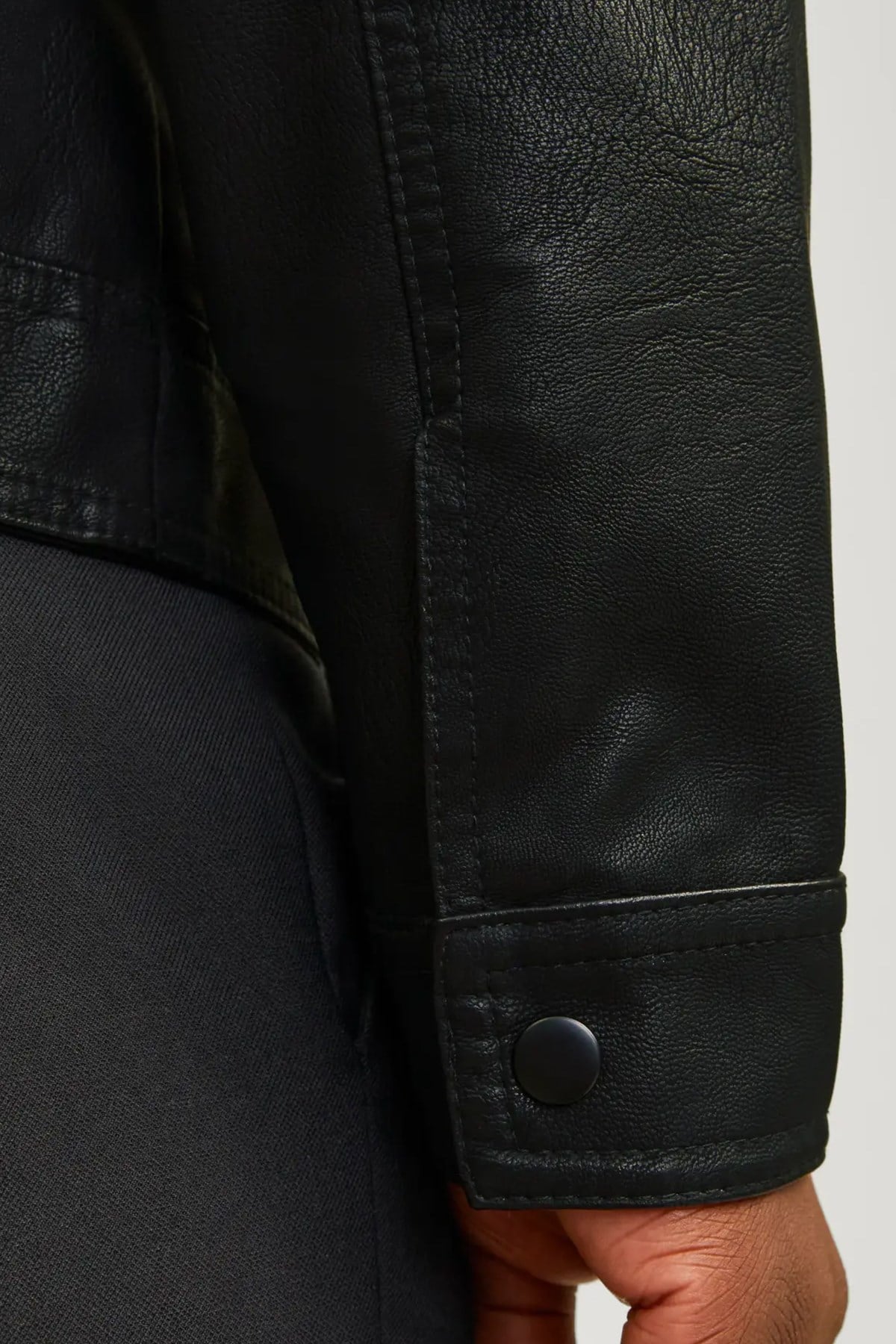 Jack & Jones JJEWARNER JACKET NOOS Erkek Mont Siyah 12182461
