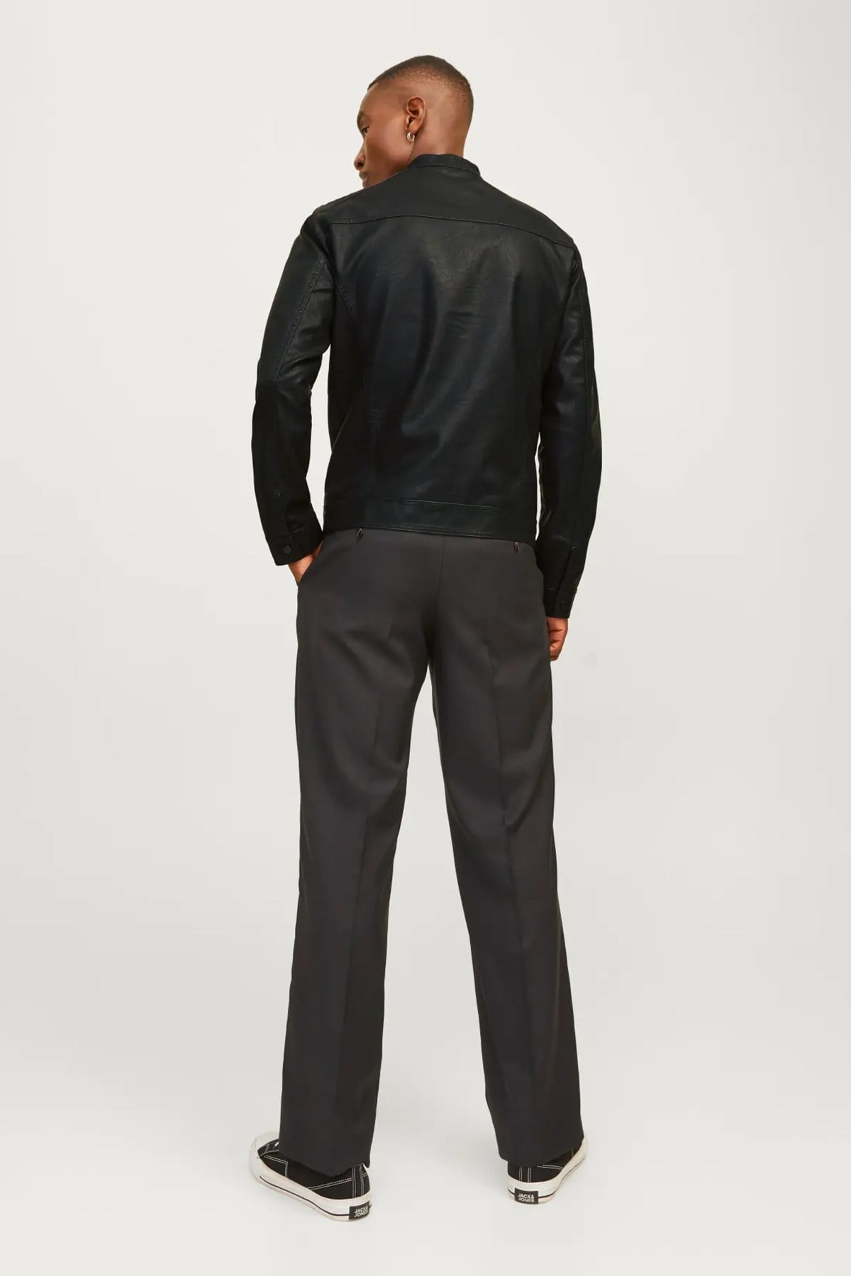Jack & Jones JJEWARNER JACKET NOOS Erkek Mont Siyah 12182461