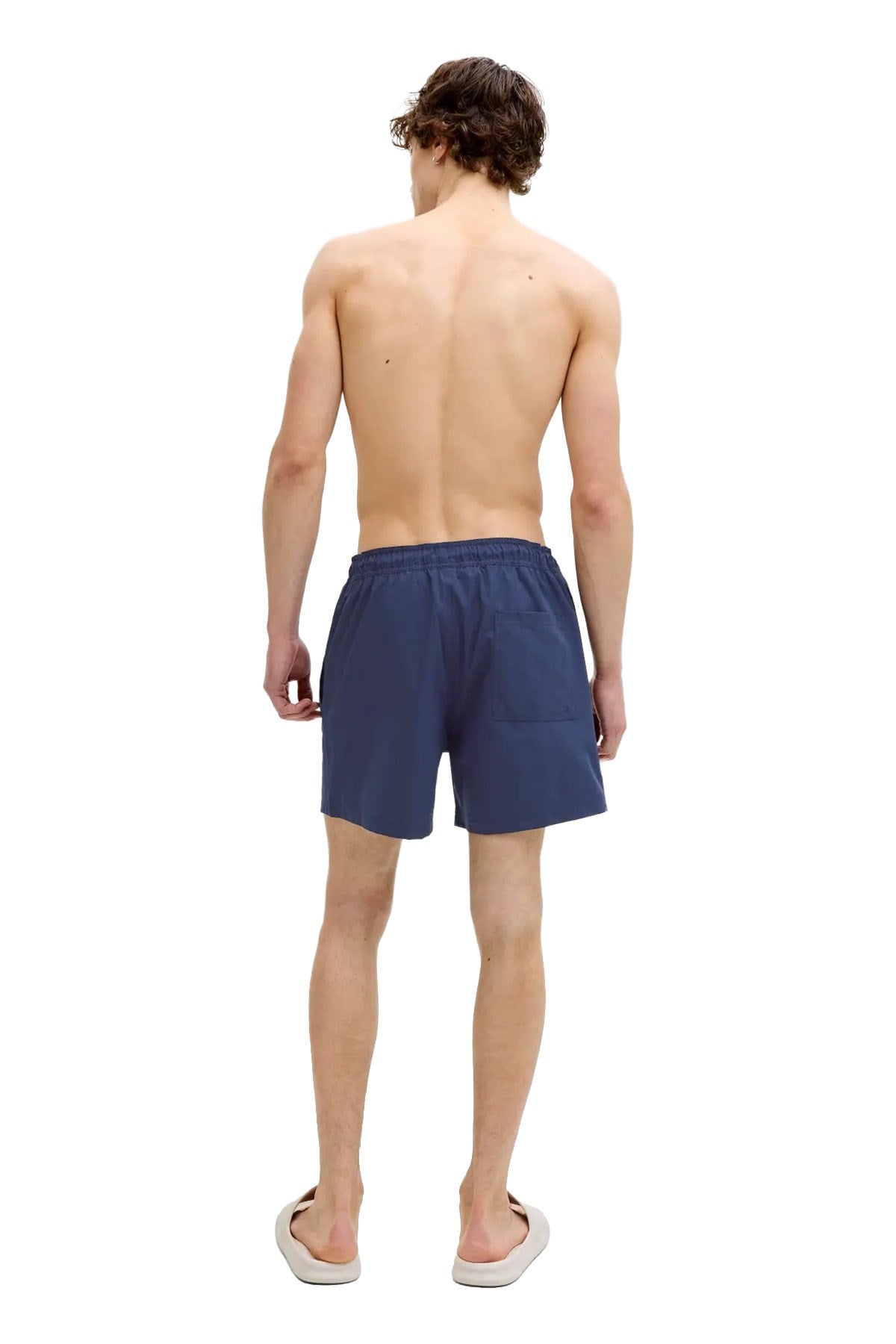 Jack & Jones Jpstmaui Tropic Erkek Lacivert Deniz Şortu 12291385