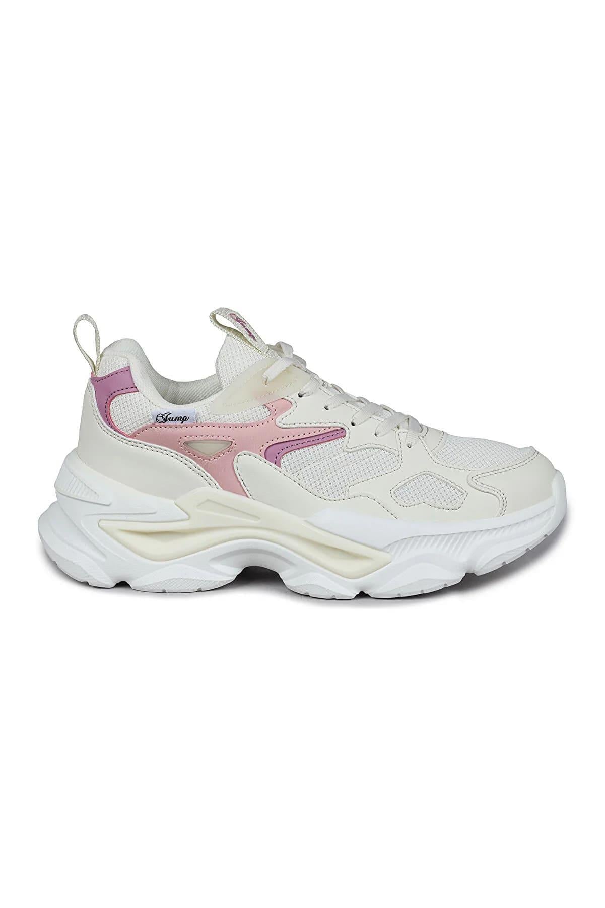 Jump 29891 Bej Kadın Sneaker Ayakkabı v1