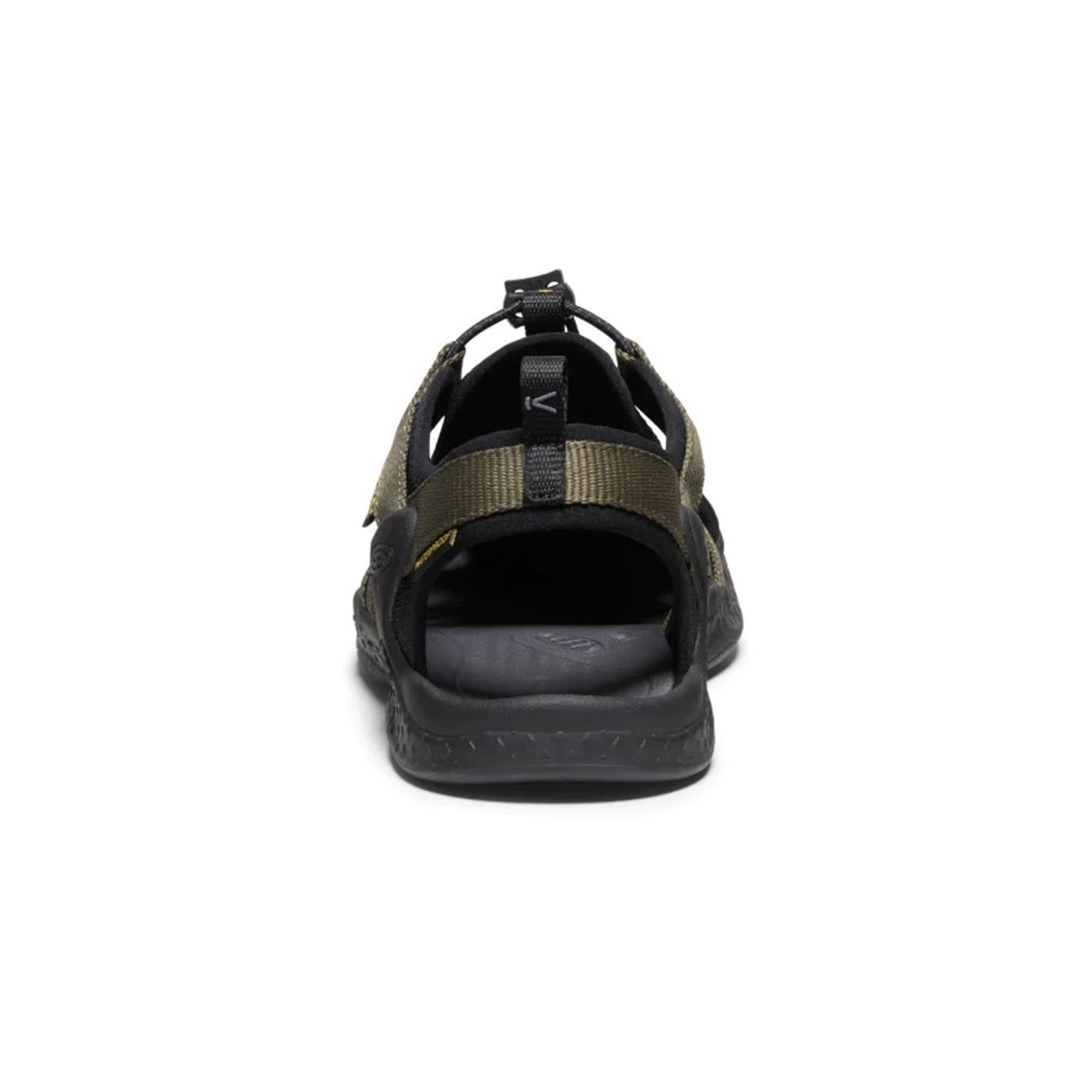 Keen Drift Creek H2 Haki Erkek Sandalet Outdoor Tracking Sandalet Ayakkabı 1026123 Dark Olive Black