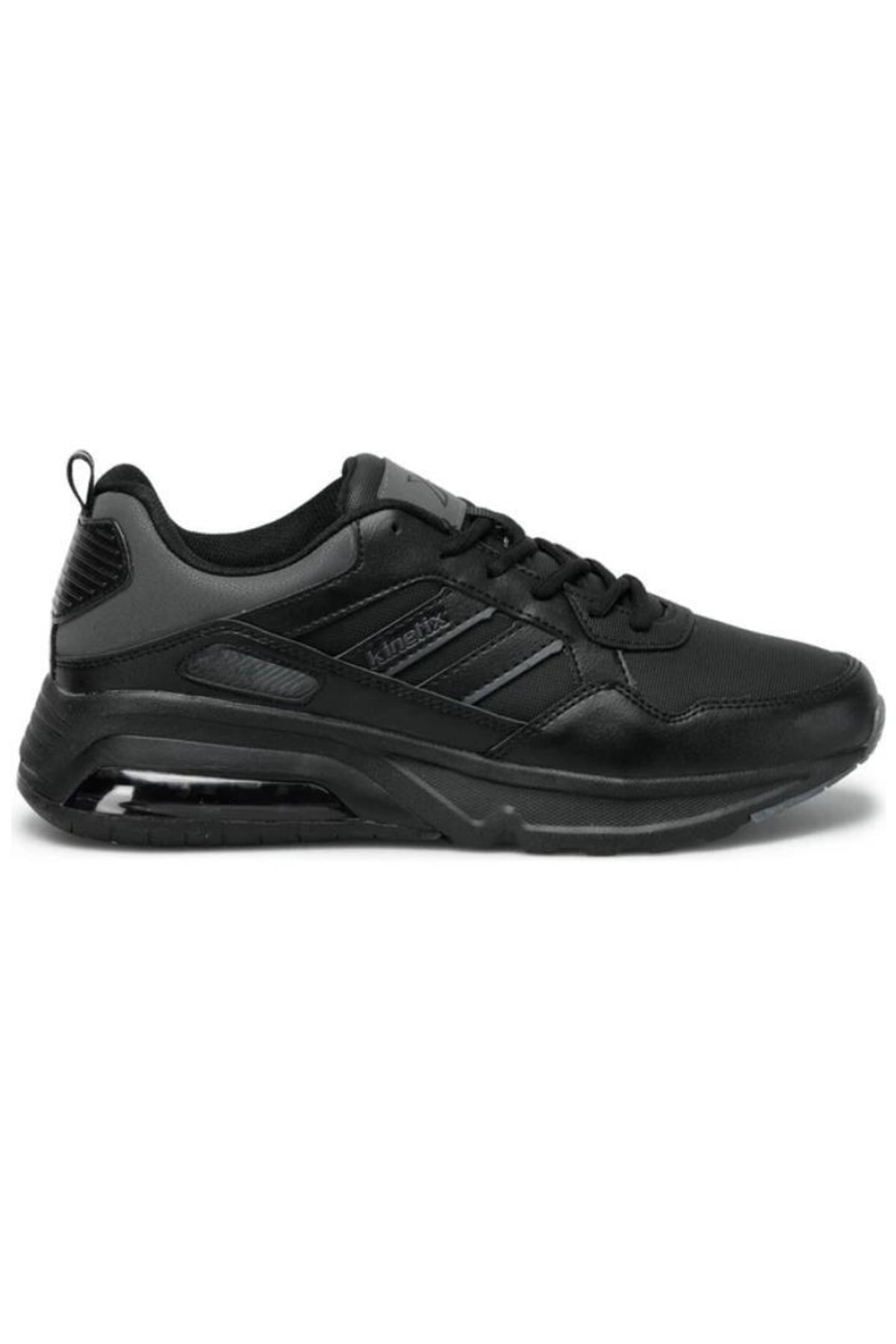 Kinetix Pagol PU Air Max Full Siyah Erkek Sneaker Spor Ayakkabı v3