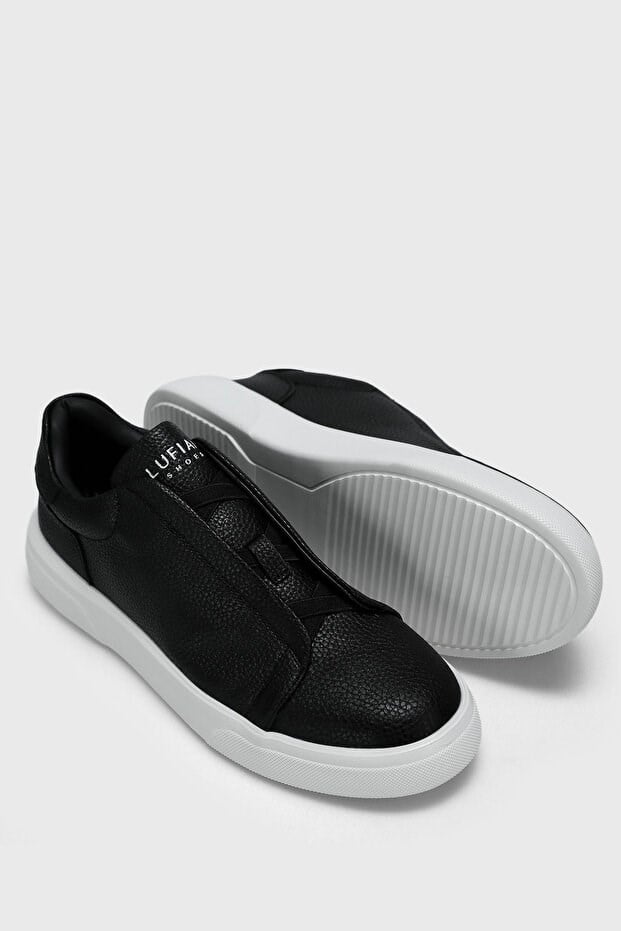 Lufian Dante Siyah Beyaz Erkek Sneaker Ayakkabı 112230256