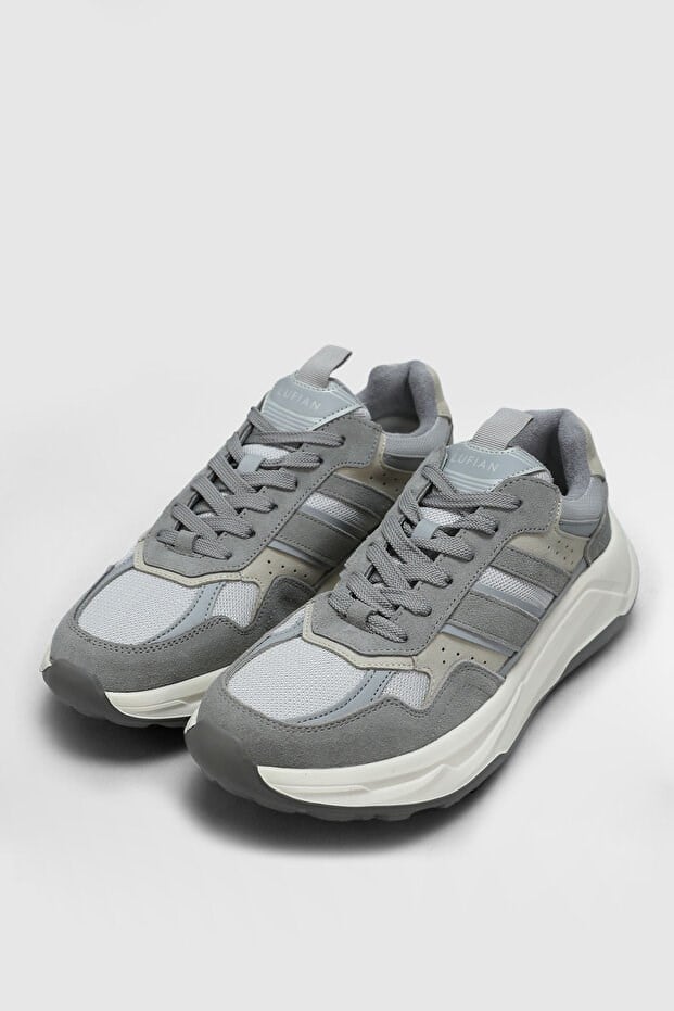 Lufian Eduard Gri Erkek Sneaker Ayakkabı 112230235