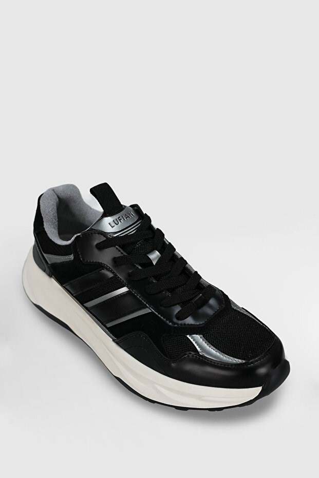 Lufian Eduard Siyah Erkek Sneaker Ayakkabı 112230235