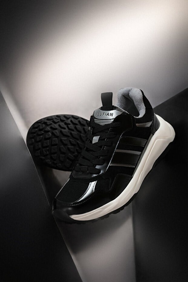 Lufian Eduard Siyah Erkek Sneaker Ayakkabı 112230235