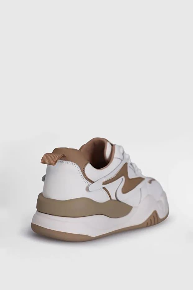 Lufian Maya Bej Kadın Sneaker Ayakkabı 121230051