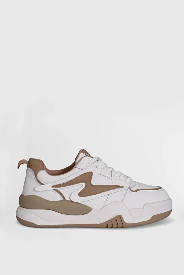 Lufian Maya Bej Kadın Sneaker Ayakkabı 121230051