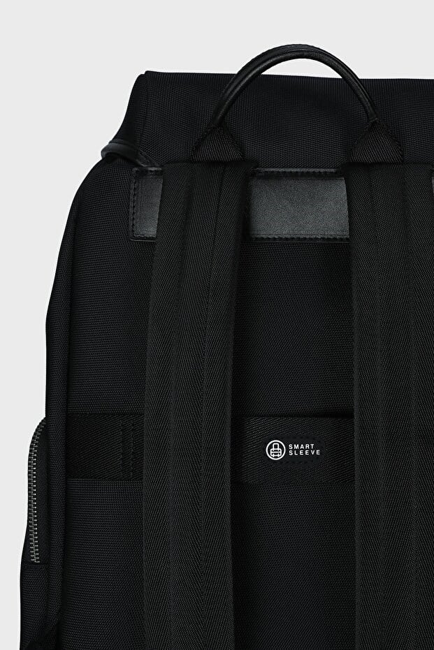 Lufian Serene Siyah Sırt Çantası Unisex Çanta 111410004