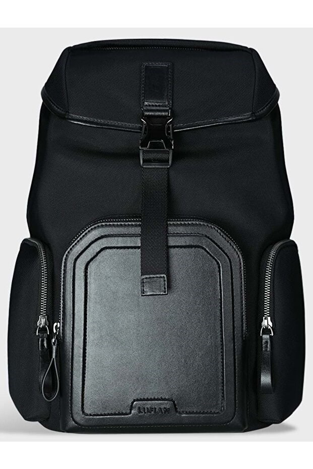 Lufian Serene Siyah Sırt Çantası Unisex Çanta 111410004