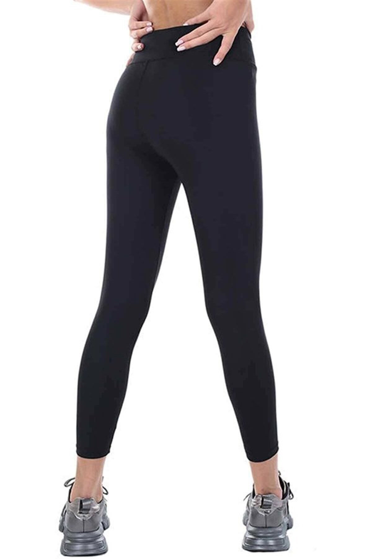 Lumberjack Leggings Kadın Tek Alt Siyah Tayt v1