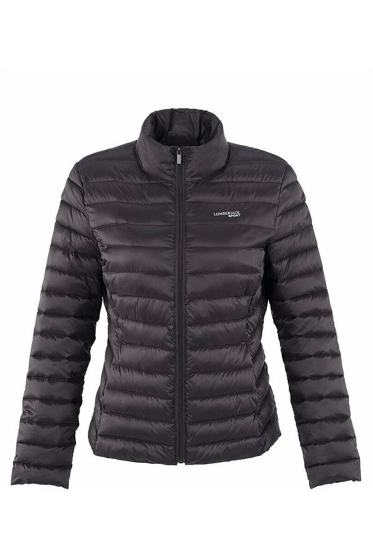 Lumberjack Padded Coat Kadın Şişme Hafif Mont Siyah v1