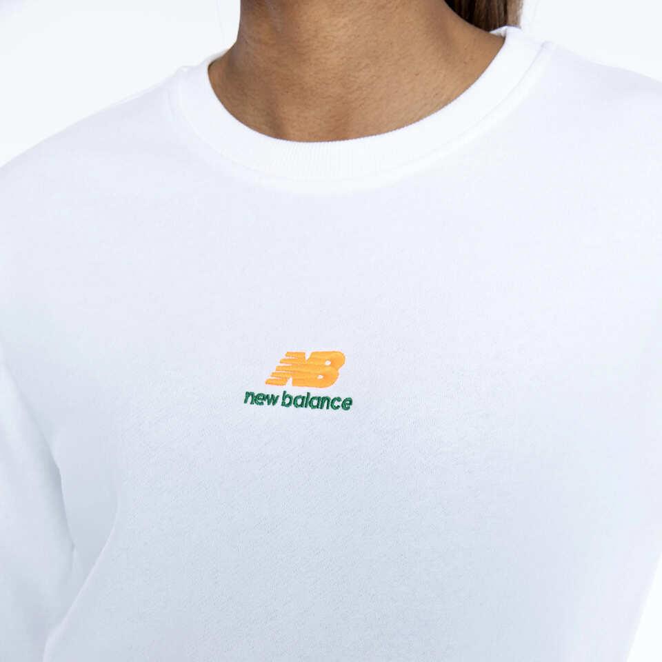 New Balance Beyaz Kadın Sweatshirt WNH1308-WT v1