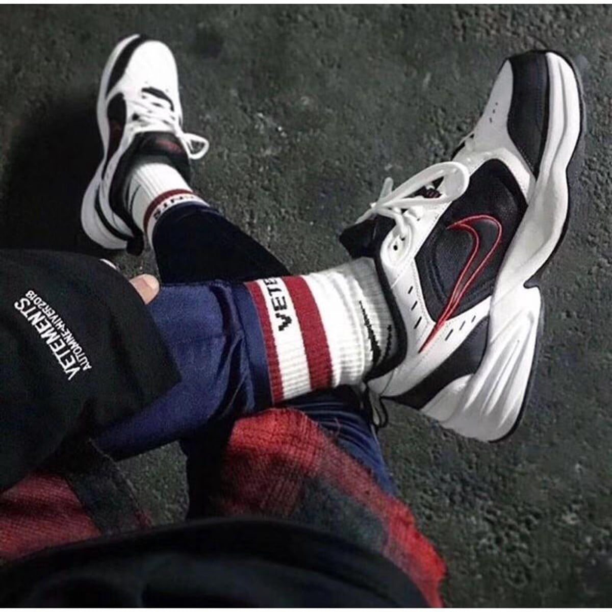 Nike Air Monarch iv Beyaz Erkek Spor Ayakkabı 415445-101