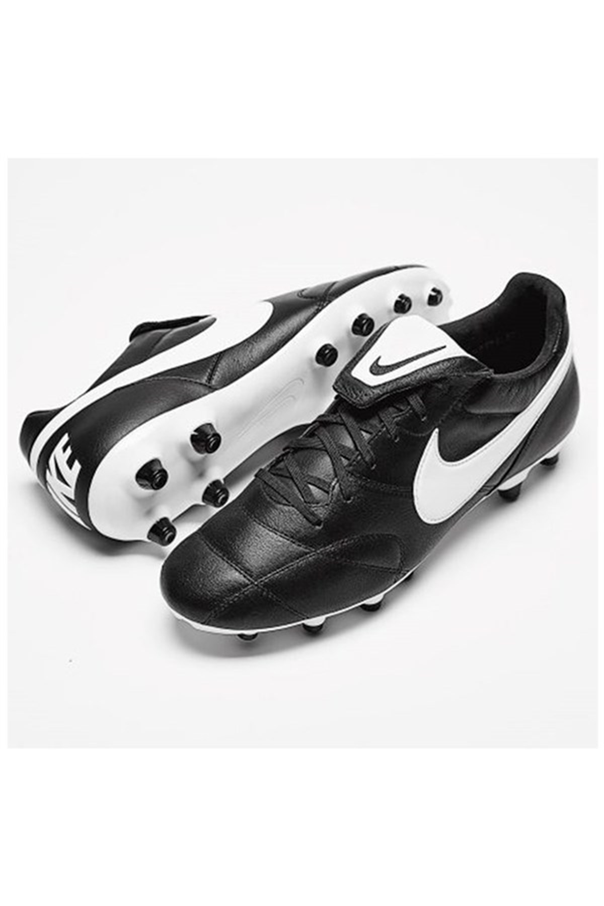 Nike Premier Iı Fg Deri Erkek Retro Klasik Krampon Siyah Beyaz 917803-001