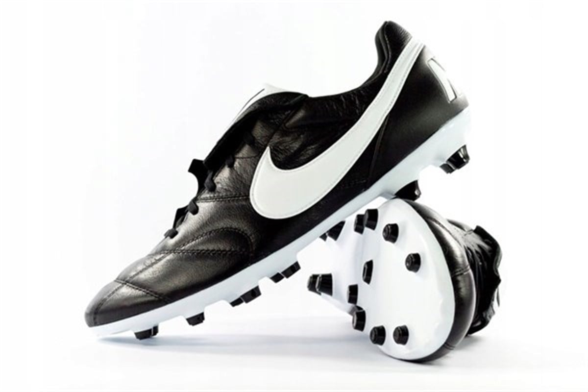 Nike Premier Iı Fg Deri Erkek Retro Klasik Krampon Siyah Beyaz 917803-001