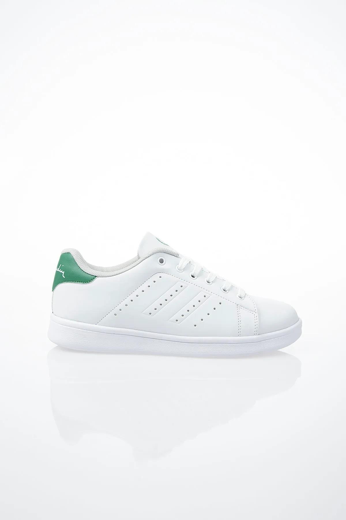 Pierre Cardin Unisex Beyaz Yeşil Günlük Spor Ayakkabı 10144-10152 v2