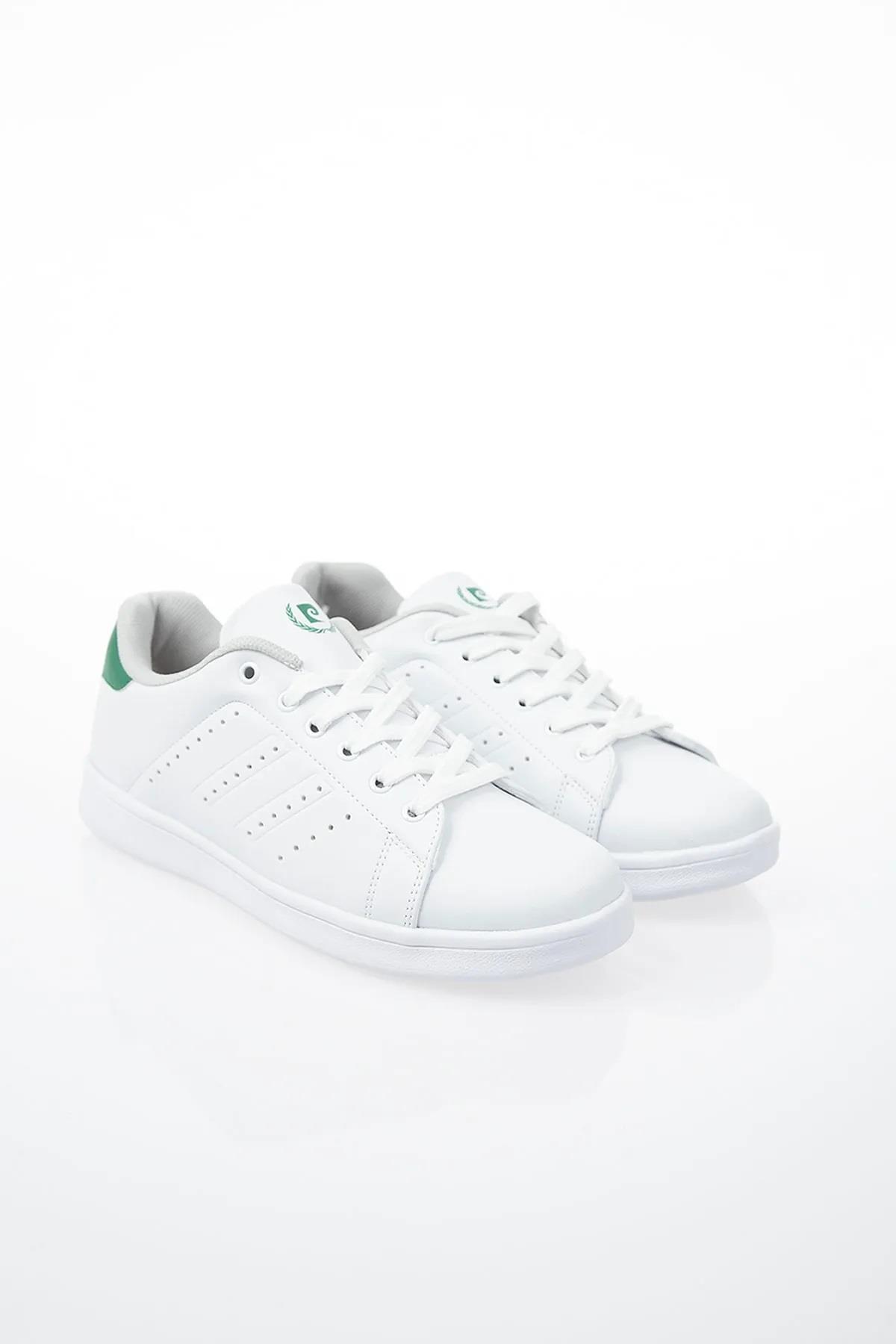 Pierre Cardin Unisex Beyaz Yeşil Günlük Spor Ayakkabı 10144-10152 v2