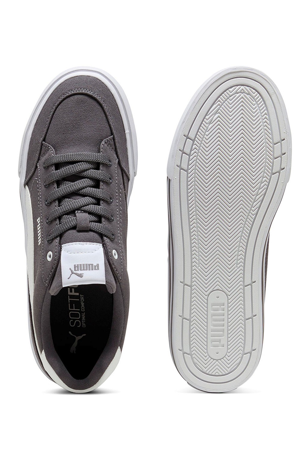 Puma Court Classic Vulc FS Beyaz Siyah Erkek Sneaker Günlük Spor Ayakkabı 396353-02
