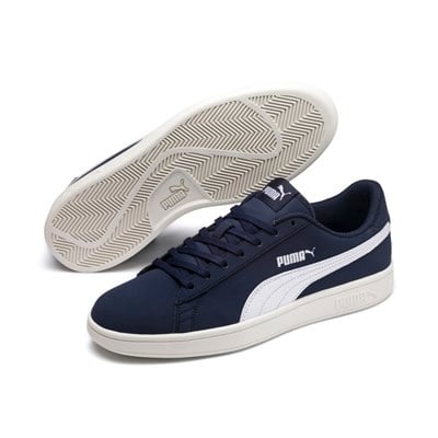 Puma Smash v2 Buck Navy Erkek Günlük Spor Ayakkabı 365160-11