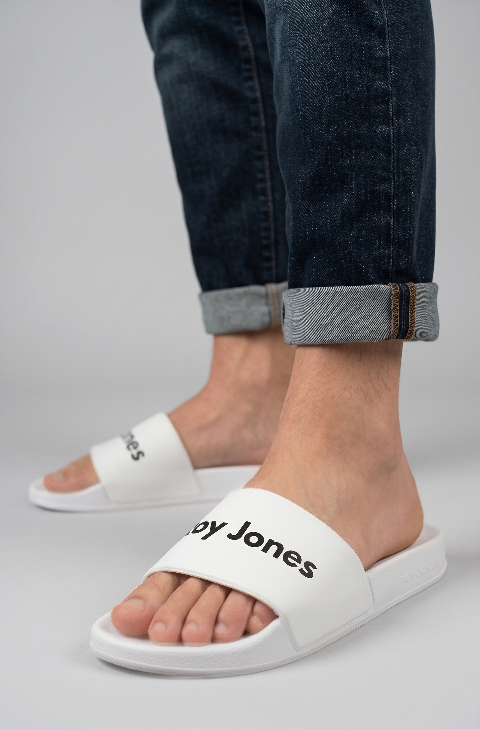 Roy Jones Summery Slide Erkek Beyaz Günlük Terlik 8100