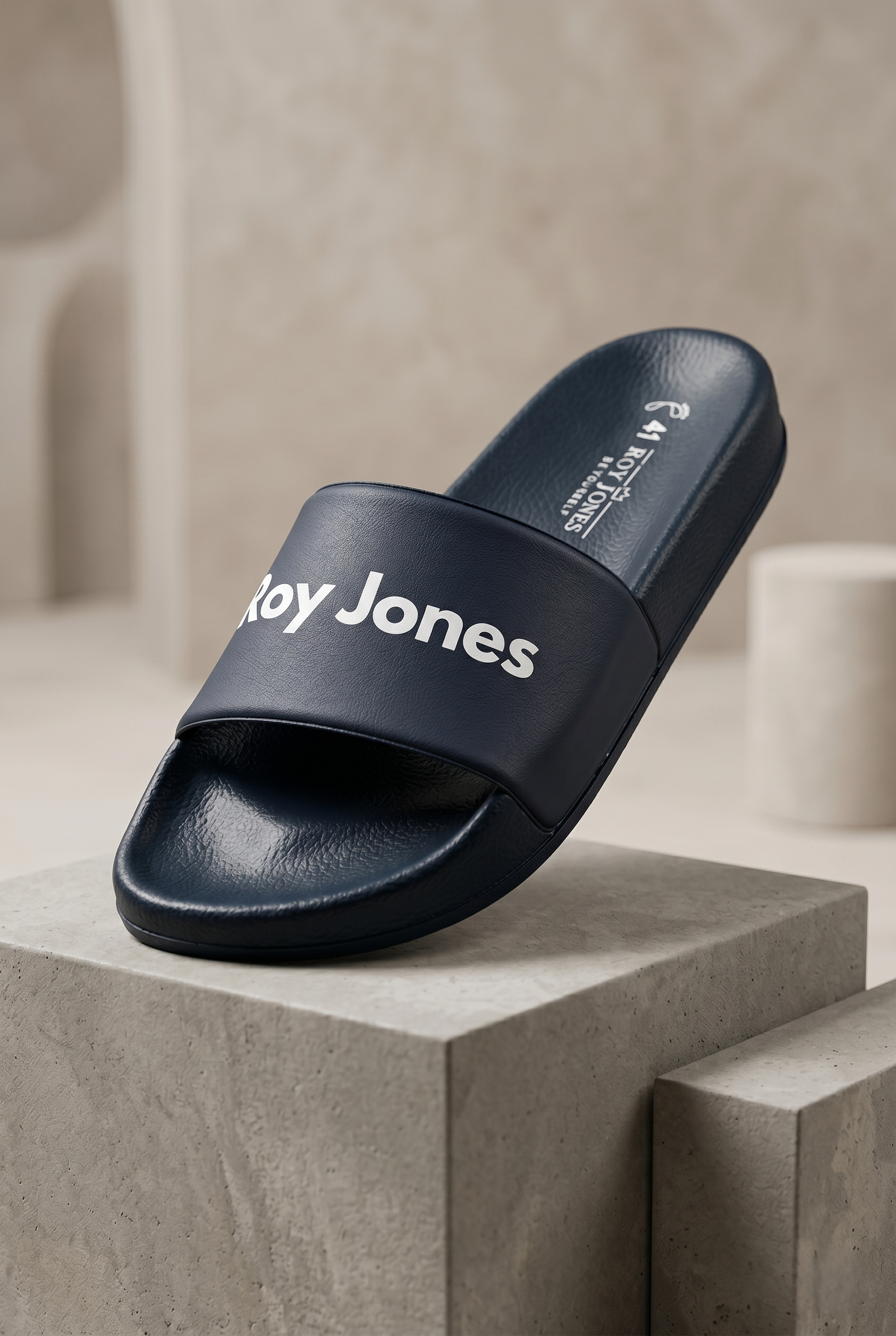 Roy Jones Summery Slide Erkek Lacivert Günlük Terlik 8100