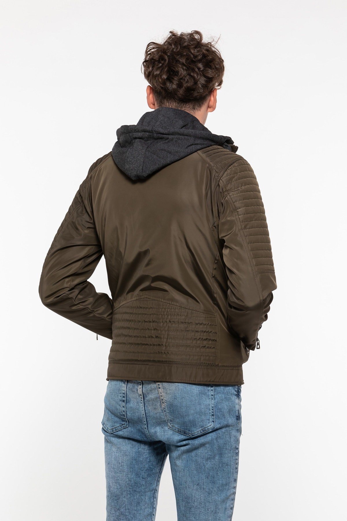 Slazenger Hazel Erkek Mont Haki ST29JE010-800