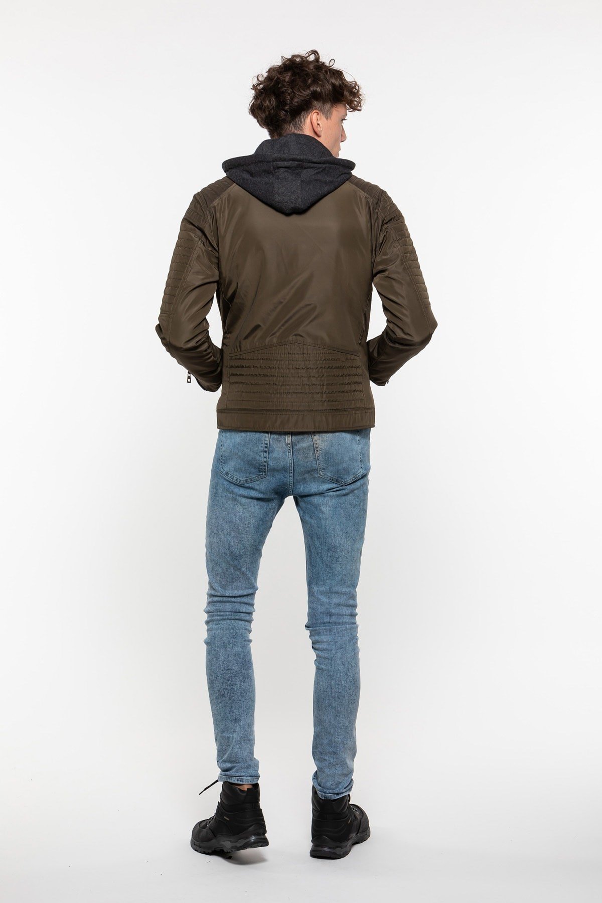 Slazenger Hazel Erkek Mont Haki ST29JE010-800