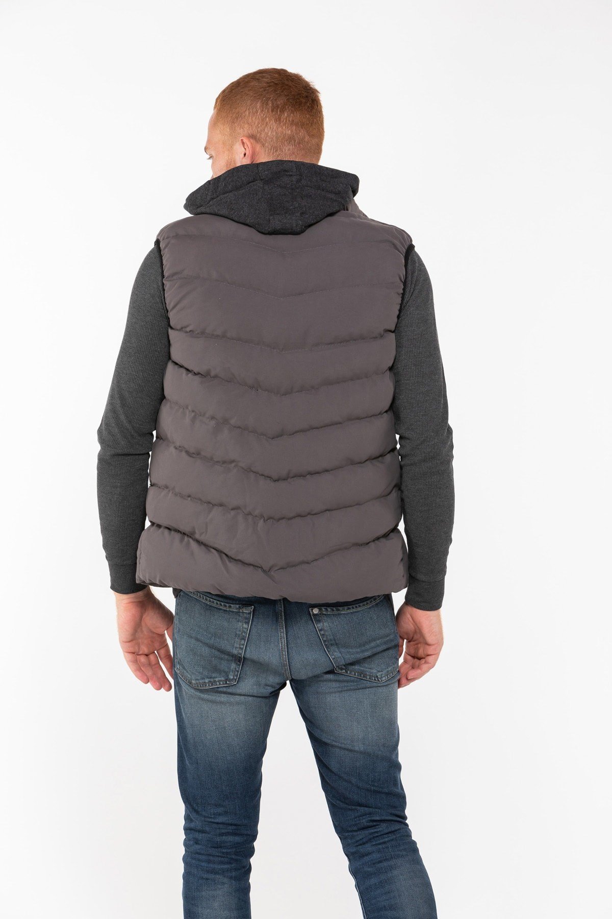 Slazenger HOMER Erkek Yelek Gri ST29YE014-230