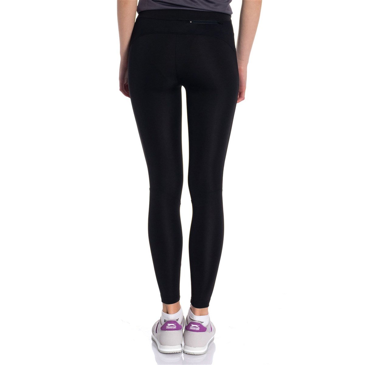 Slazenger NOBODY Kadın Tek Alt Siyah Tayt