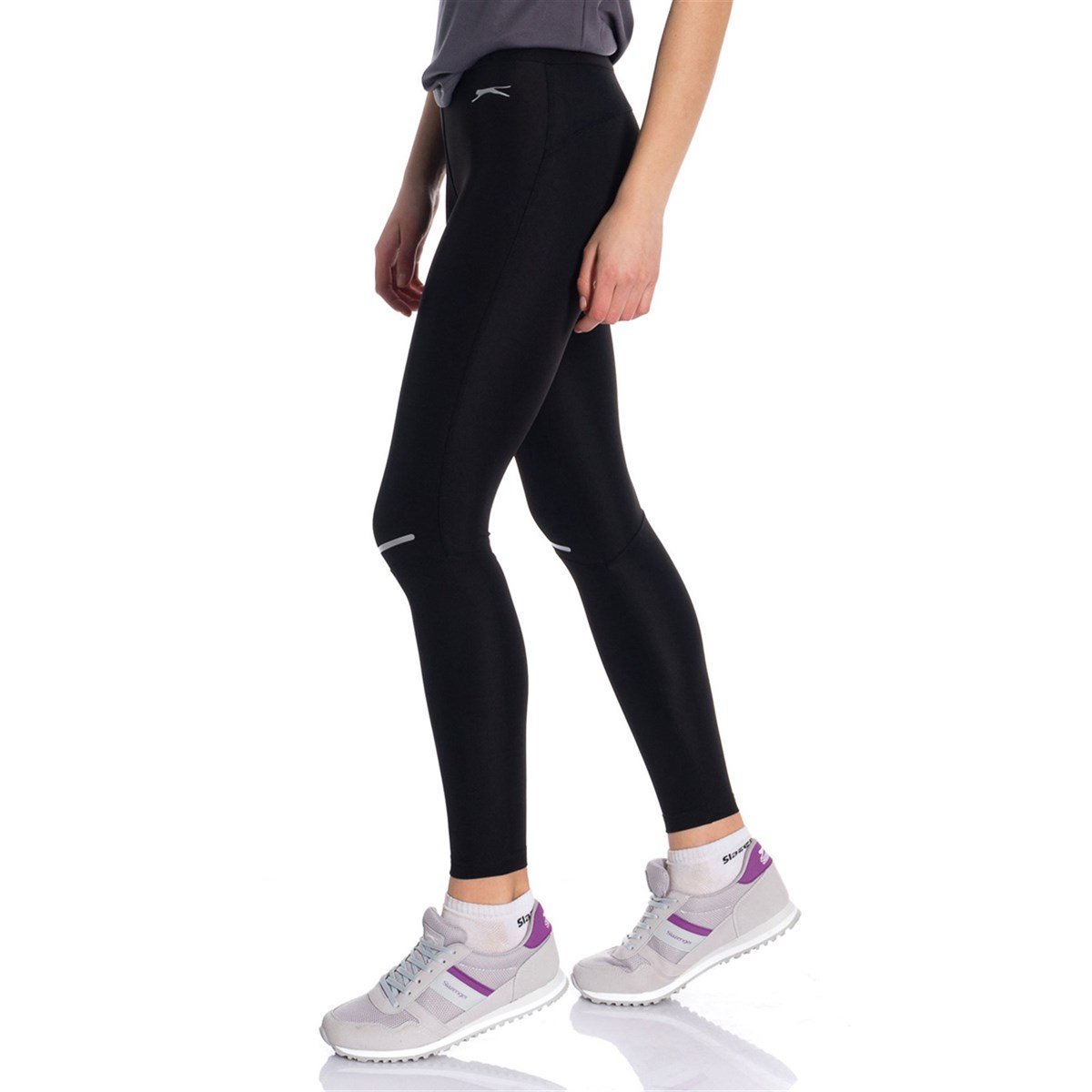 Slazenger NOBODY Kadın Tek Alt Siyah Tayt
