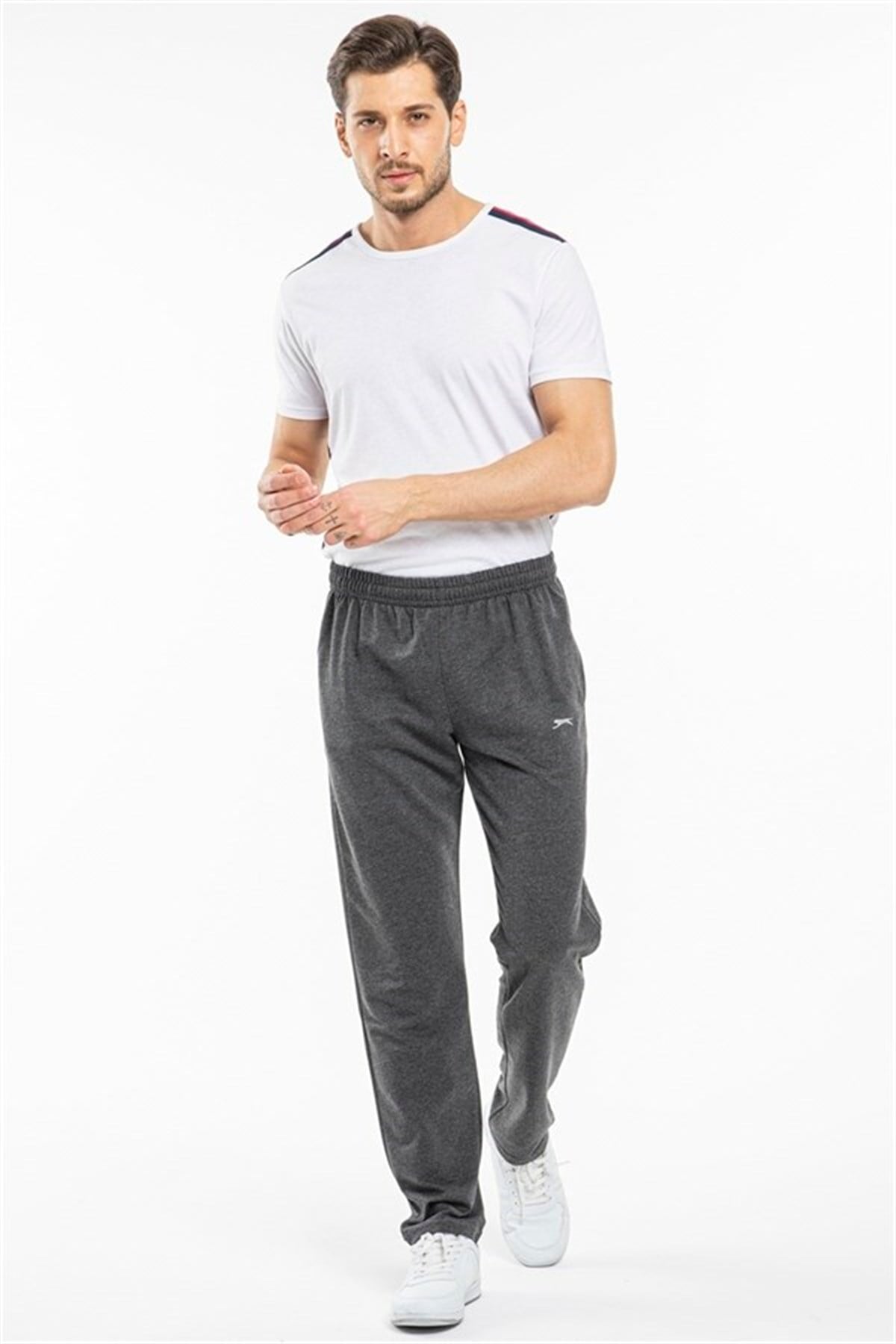Slazenger Otex Koyu Gri Erkek Eşofman Altı ST21PE135-230 v1