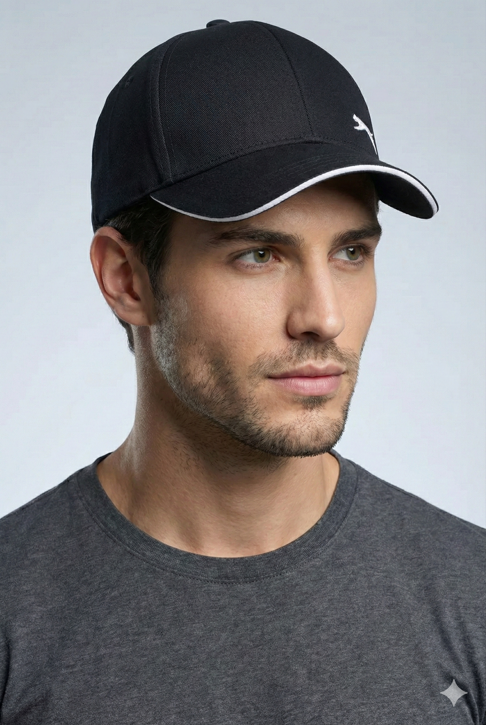 Slazenger Silva Cap Şapka Siyah-Beyaz SX14SPE001-510