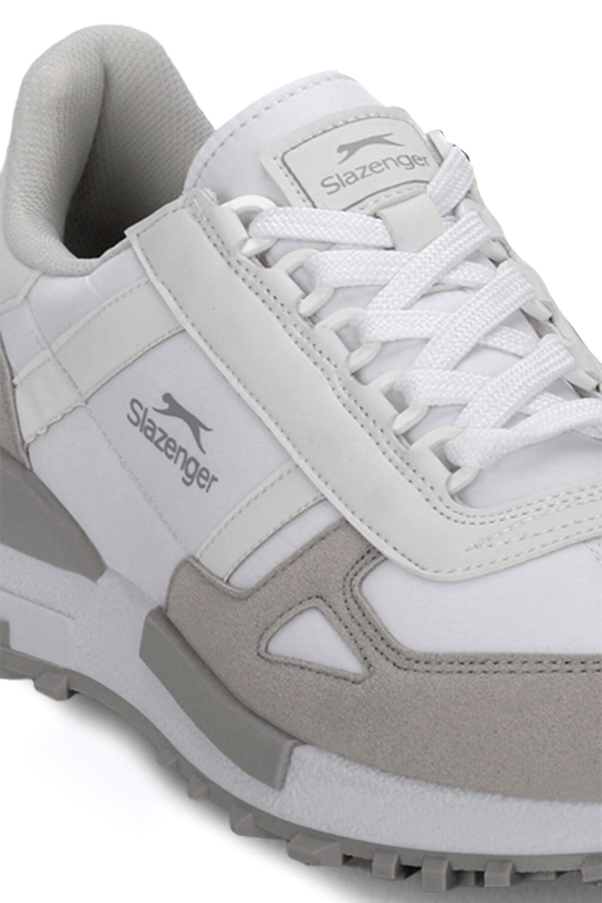 Slazenger Skate Beyaz Gri Koşu & Yürüyüş Spor Ayakkabısı SA16RE022-002