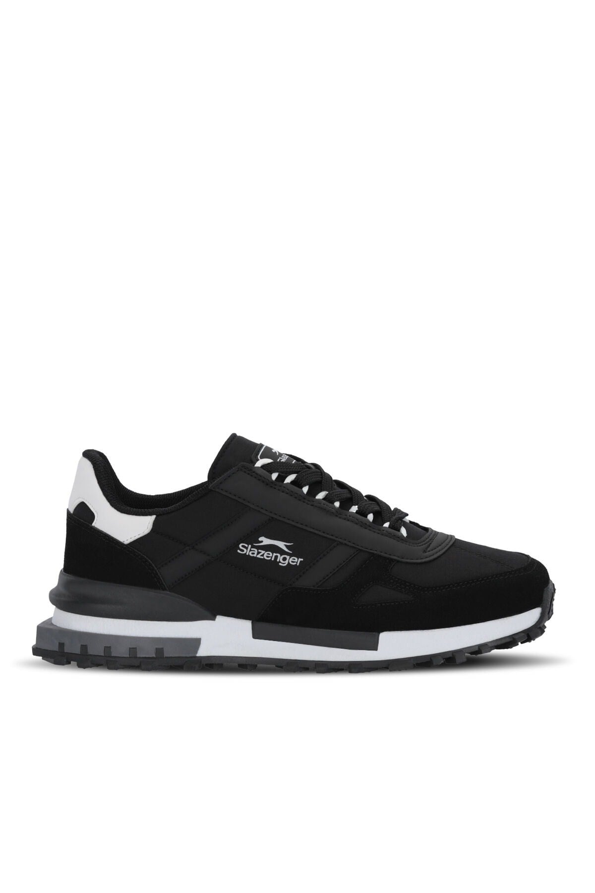 Slazenger Skate Siyah Beyaz Koşu & Yürüyüş Spor Ayakkabısı SA16RE022-510