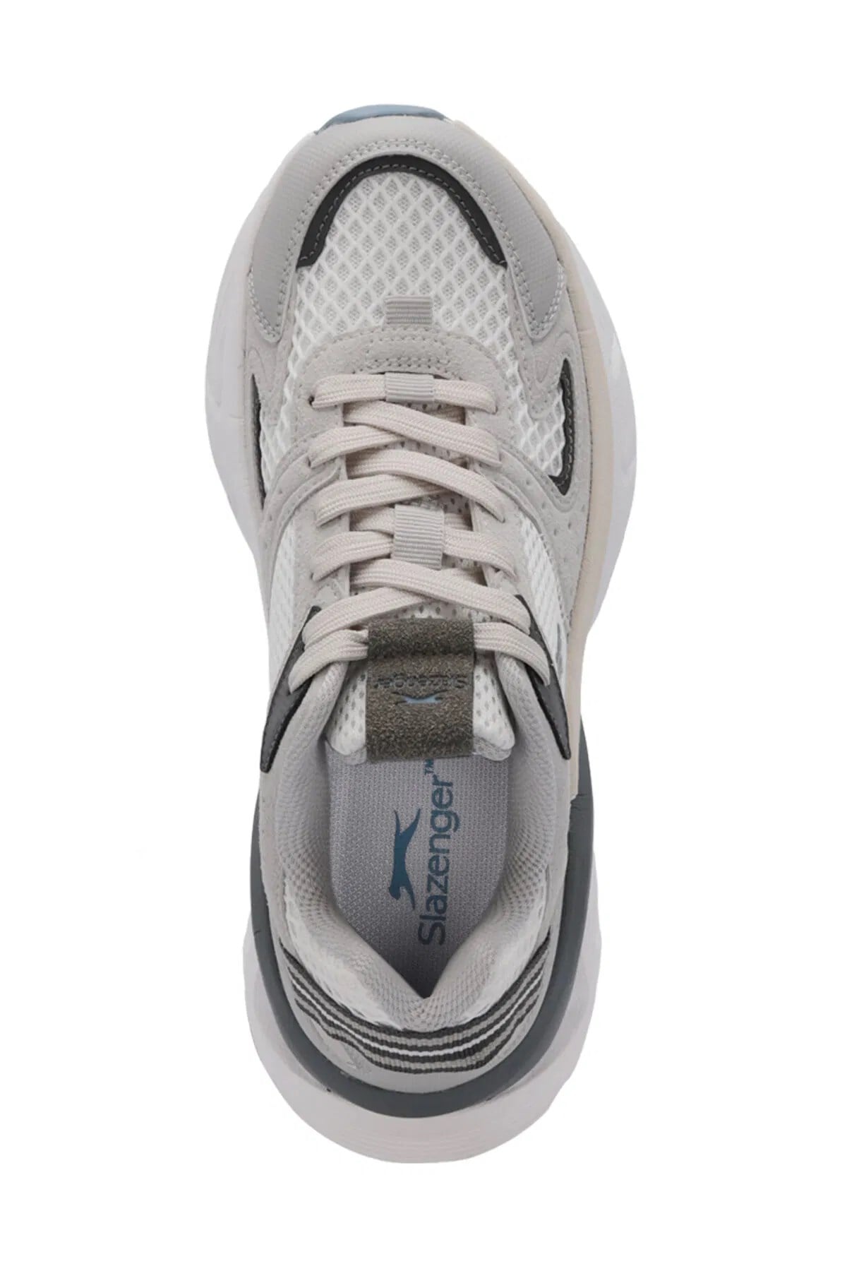 Slazenger Wind İthl Beyaz Gri Kadın Spor Ayakkabı