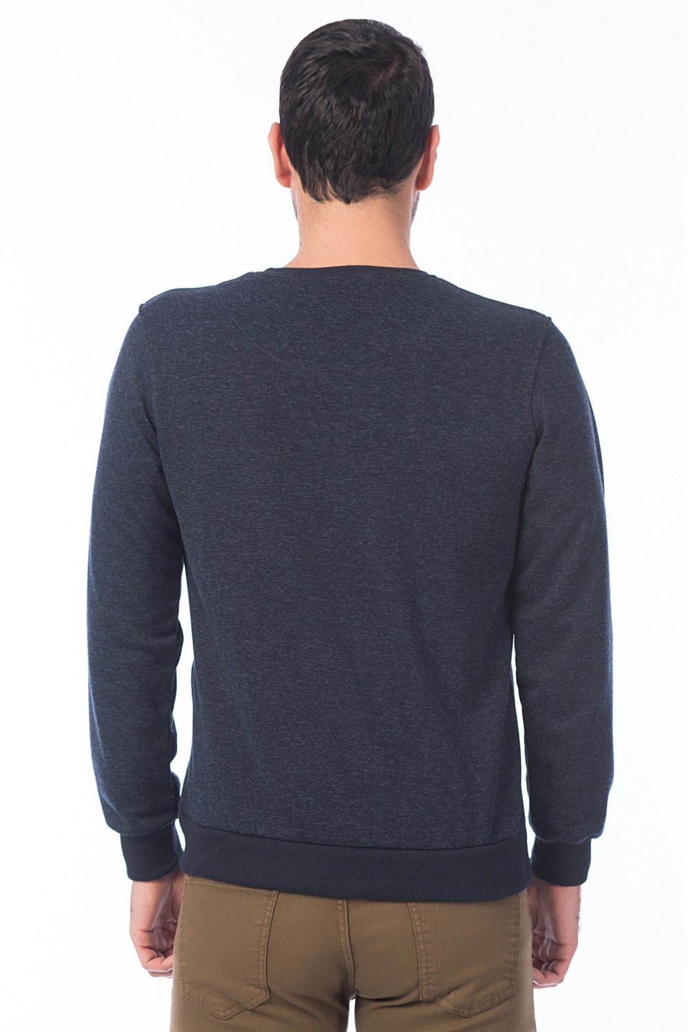 1014 DEWBERRY ERKEK SWEATSHIRT-LACİVERT