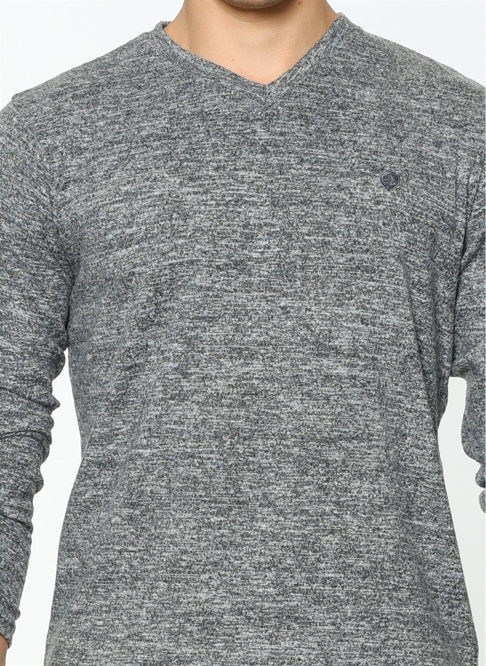 1019 DEWBERRY ERKEK SWEATSHIRT-ANTRASİT