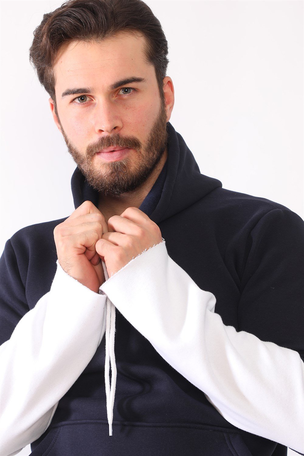 1042 DEWBERRY ERKEK SWEATSHIRT-LACİVERT