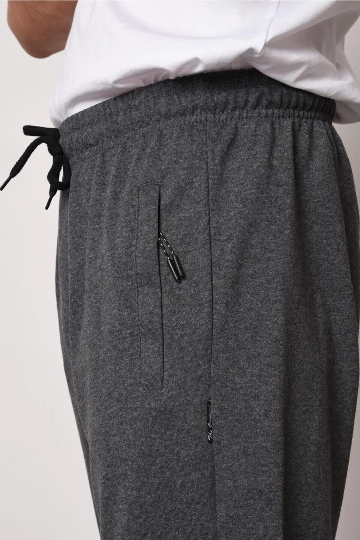 14308 Dewberry Straight Leg Pocket Zipper Detailed Sweatpant-ANTRASİT