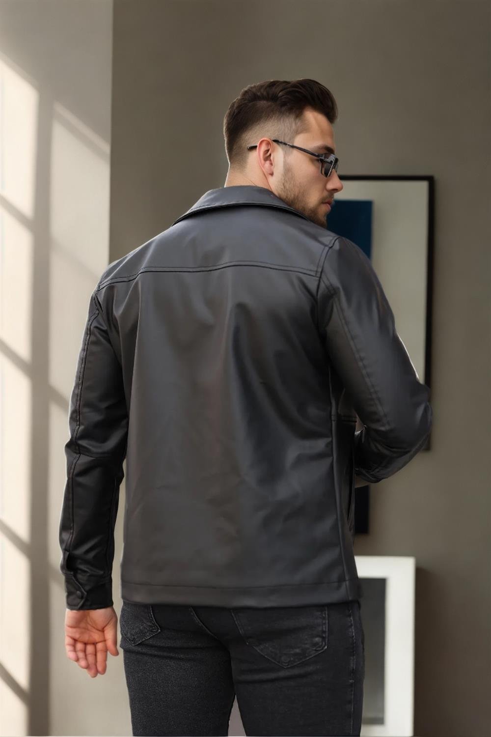 20546 Dewberry Mens Jacket-SİYAH