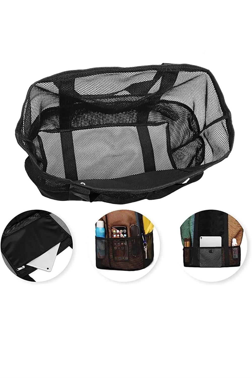 21301 Dewberry Beach bag Picnic bag Multi-Pocket-SİYAH