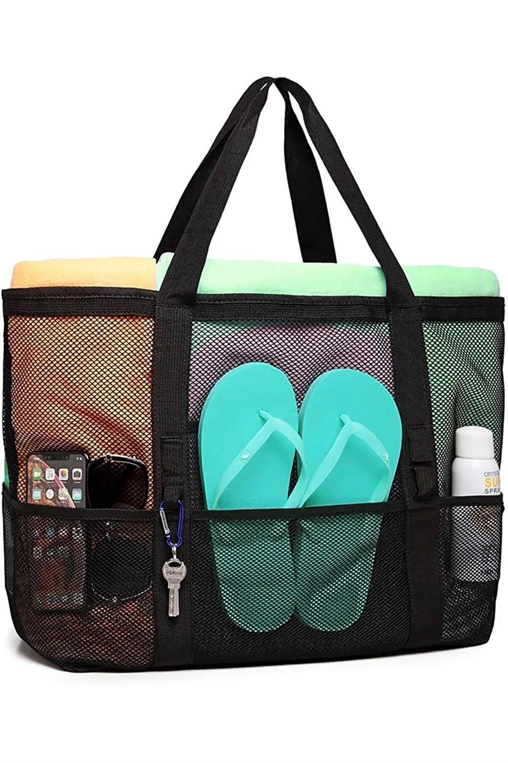 21301 Dewberry Beach bag Picnic bag Multi-Pocket-SİYAH